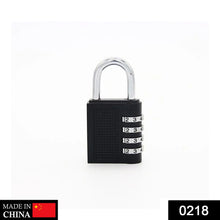 '-4 Digit Combination Padlock