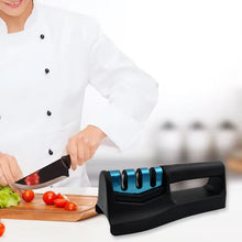 Knife Sharpener for Kitchen | Knife Sharpener Handheld Knives & Pocket Knife Sharpener | Knife Sharpener for Chefs & Serrated Knife (Chopper Not Included / 1 Pc)