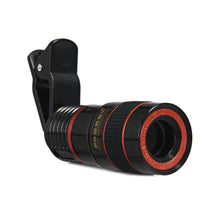 Clip-on 8X Optical Zoom Telescope Phone Camera Lens