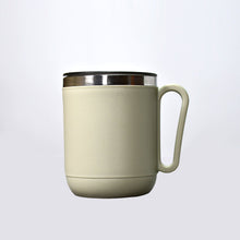 High-quality stainless steel coffee mug with heat-resistant lid