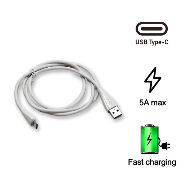 Type C data cable with fast charging.