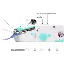 Handheld Sewing Machine, Hand Held Sewing Device Tool Set (1 Set / Battery Not Included)