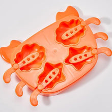 Crab Ice Mold Household Ice Cream Mold Popsicle Mold Silicone Ice Cream Popsicle Children's Ice Box Popsicle Box (1 Pc)