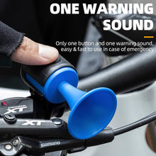 Bicycle Air Horn Loud - 120dB 1 Sound Mode Electronic Bicycle Bell,Super Electric Horn with Long Standby Button Battery Operated/IPX4 Waterproof Loud Bell for Adults