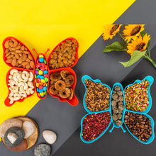 5 Compartment Multipurpose Butterfly Plastic Tray (1 Pc)