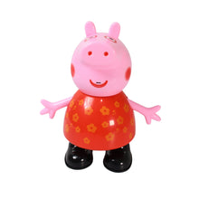 Pig Children Play toy, Pretend Play Toy Fun Gift for Kids, Movable Hands, Legs Pig Pretend Play Toy Set for Kids Children with Soft Rubber Material (1 Pc / Battery Not included)