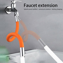 Flexible Water Tap Extender - 360° Adjustable Foaming Extension Tube with Connector (46cm)