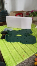 Lawn Aerator Sandals, Garden Grass Aerator Spiked Sandals Green Studded Shoes for Yard Patio Garden Excavation