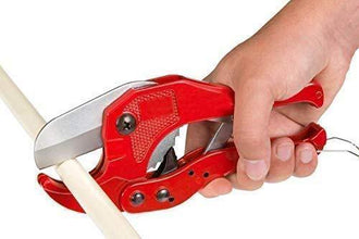 PVC Pipe Cutter in red color