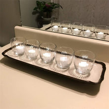 LED tealight candles with a smooth, white finish