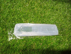 Full view of the remote pouch with a clear and protective finish.